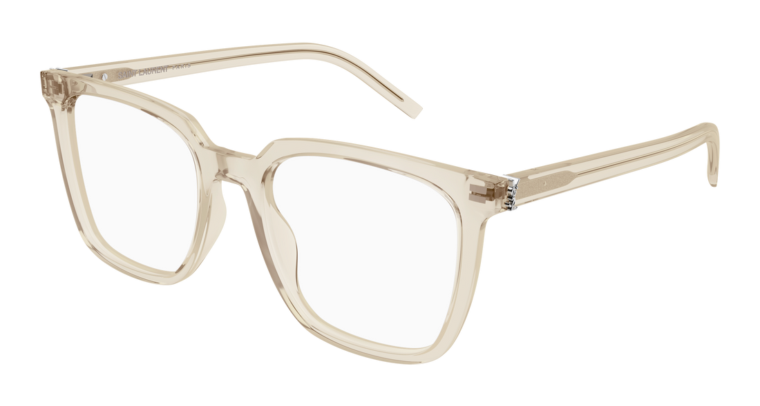Lunettes de vue saint laurent sl m146 opt 004 beige square femenino taille 54mm - Vue principale