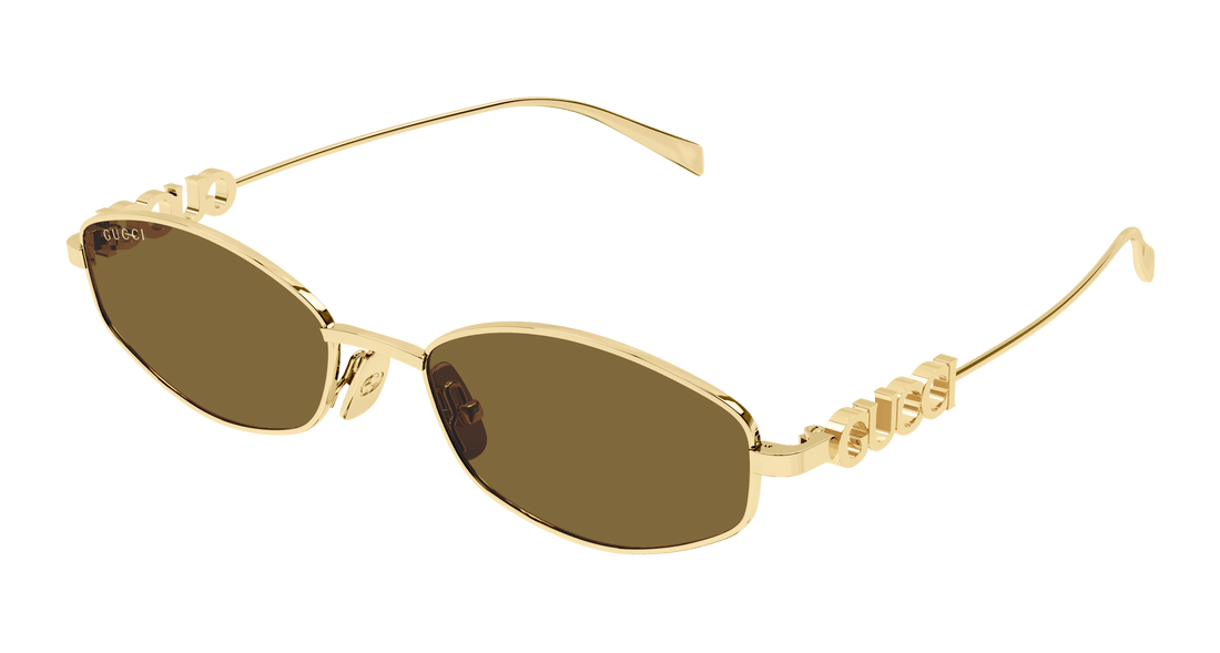 Occhiali da sole gucci gg1802s 005 dorado round femenino taglia 55mm - Vista principale