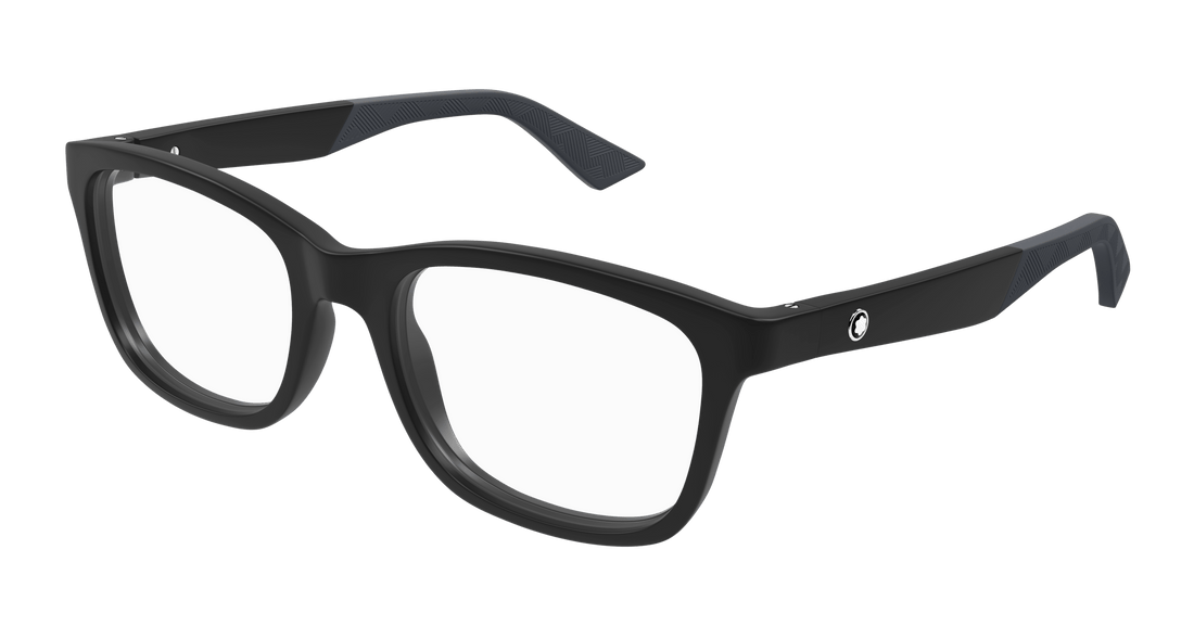 Occhiali da vista montblanc mb0401o 002 negro square masculino taglia 55mm - Vista principale
