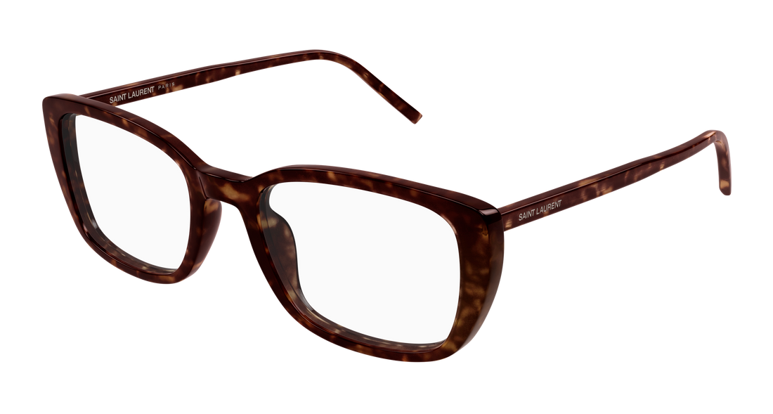 Occhiali da vista saint laurent sl 776 006 havana square femenino taglia 53mm - Vista principale