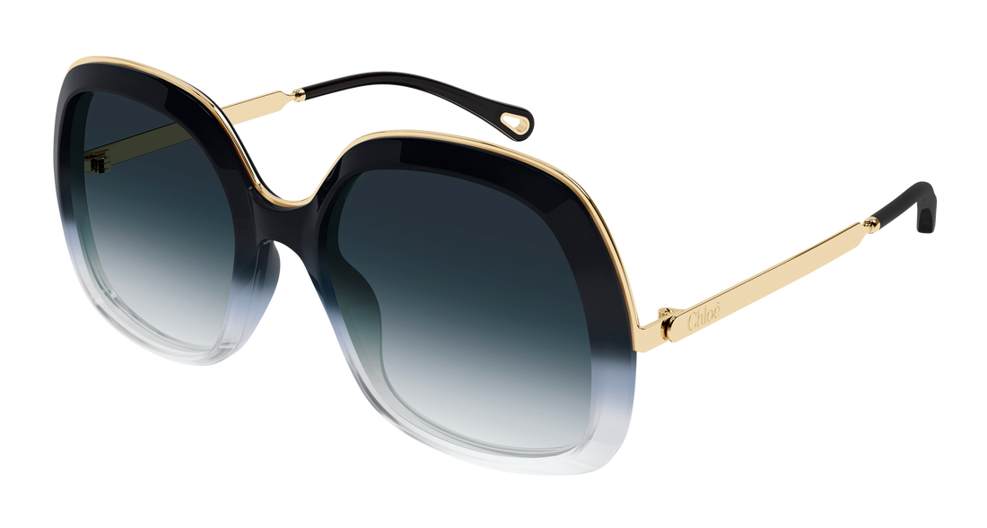 Occhiali da sole chloé ch0327s 005 gris rectangular / squared femenino taglia 56mm - Vista principale