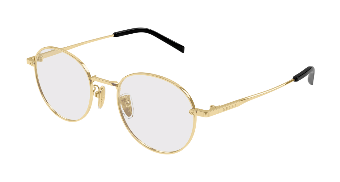 Occhiali da vista gucci gg2004oa 002 dorado round/oval/panthos femenino taglia 50mm - Vista principale
