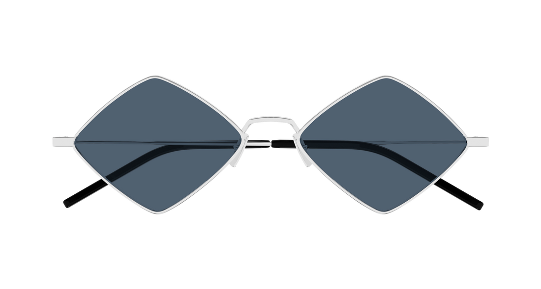 Occhiali da sole saint laurent sl 302 lisa 012 plateado geometric unisex taglia 55mm - Vista dettagliata