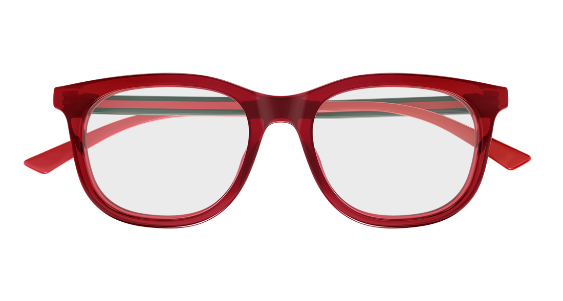 Occhiali da vista gucci gg1990o 004 burdeos rectangular / squared femenino taglia 51mm - Vista dettagliata