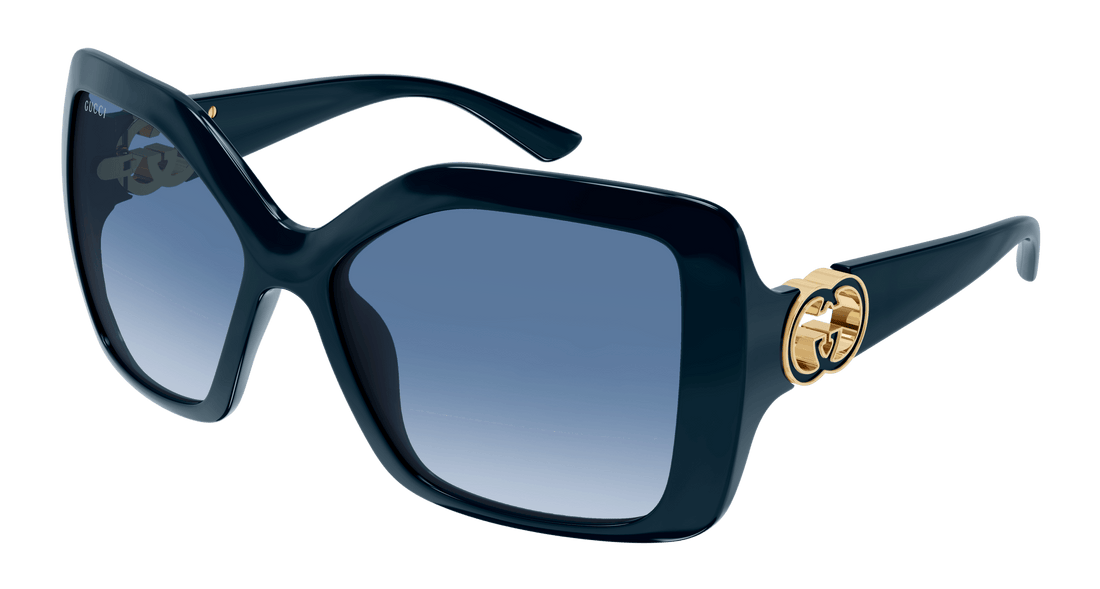 Sonnenbrillen gucci gg2015s 007 azul rectangular / squared femenino größe 59mm - Hauptansicht