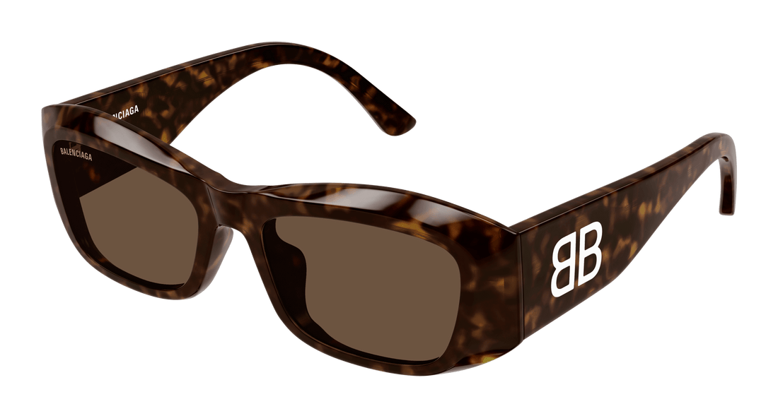 Gafas de sol balenciaga bb0397sa 002 havana square femenino talla 54mm - Vista principal