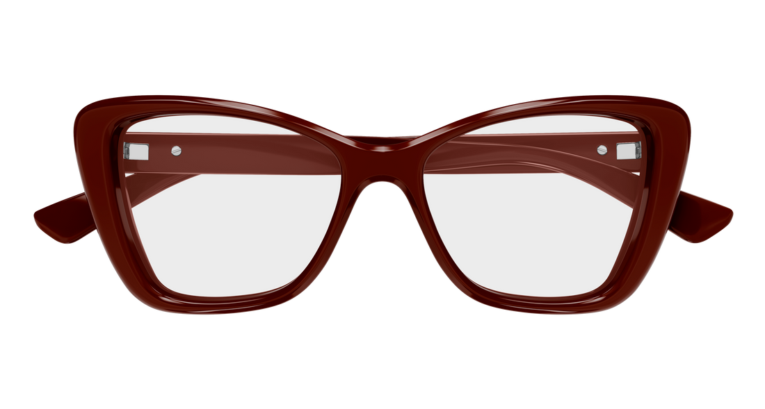Brillen gucci gg1977o 004 burdeos cat eye femenino größe 52mm - Detailansicht