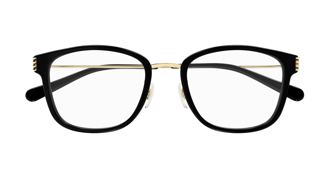 Brillen gucci gg1886oa 001 negro round femenino größe 53mm - Detailansicht