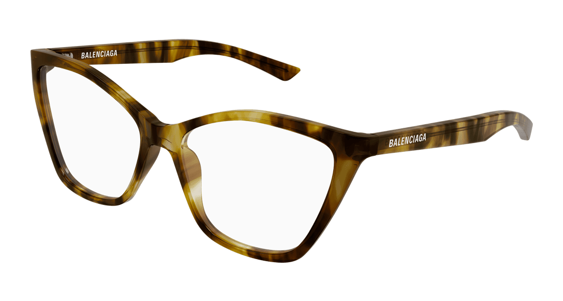 Brillen balenciaga bb0405o 003 havana butterfly femenino größe 57mm - Hauptansicht