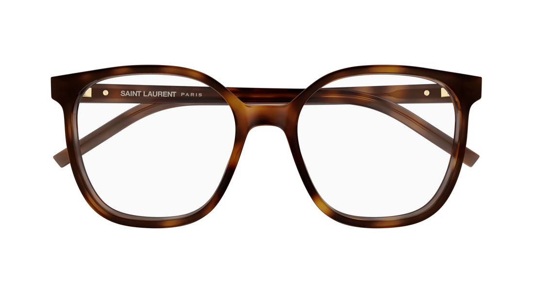 Gafas graduadas saint laurent sl m155 003 havana cat eye femenino talla 55mm - Vista de detalle