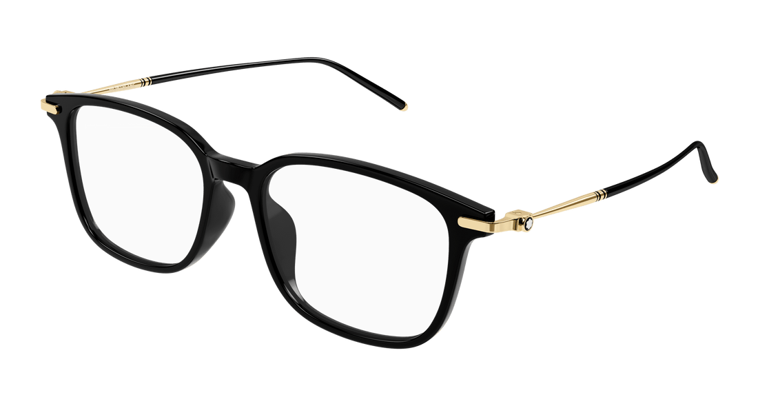 Occhiali da vista montblanc mb0413oa 002 negro cat eye masculino taglia 54mm - Vista principale