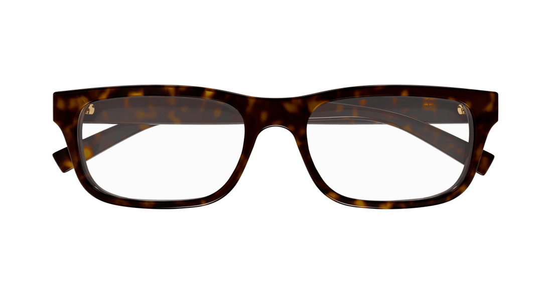 Briller gucci gg1858o 002 havana square masculino størrelse 56mm - Detaljeret visning
