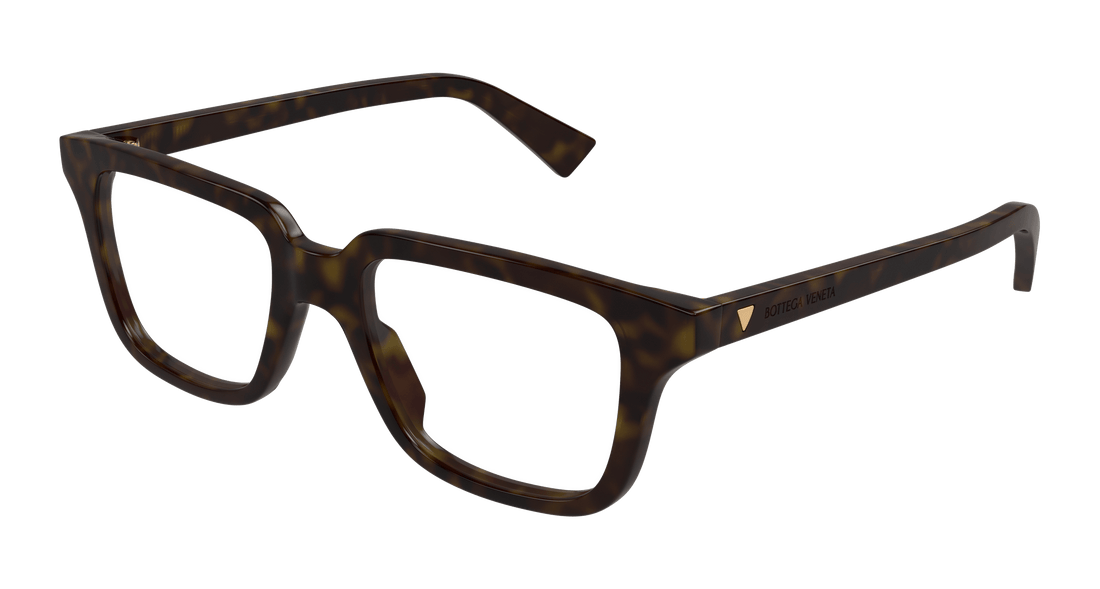 Occhiali da vista bottega veneta bv1365o 006 havana square unisex taglia 53mm - Vista principale