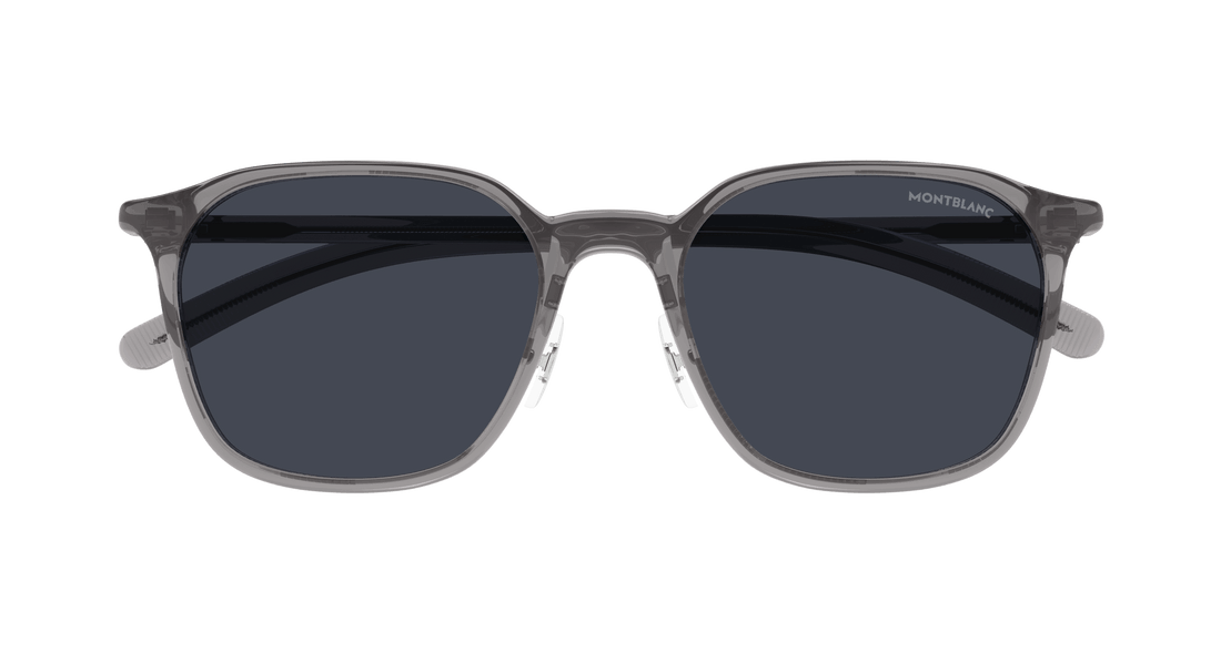 Sonnenbrillen montblanc mb0420sk 004 gris round masculino größe 55mm - Detailansicht