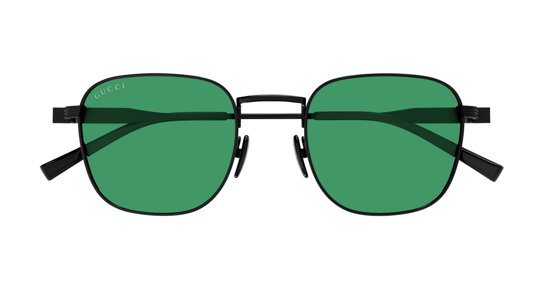 Sunglasses gucci gg1876s 004 negro round masculino size 50mm - Detailed view