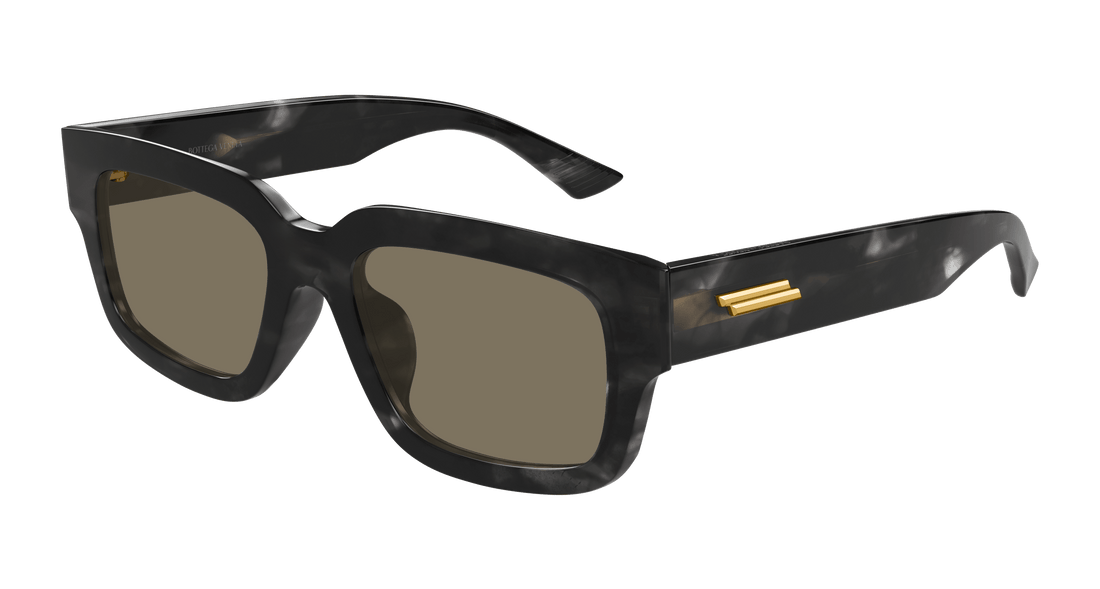 Occhiali da sole bottega veneta bv1359sa 003 negro square unisex taglia 53mm - Vista principale