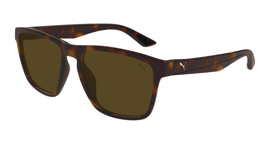 Gafas de sol puma pu0505s 002 havana rectangular / squared masculino talla 57mm - Vista principal