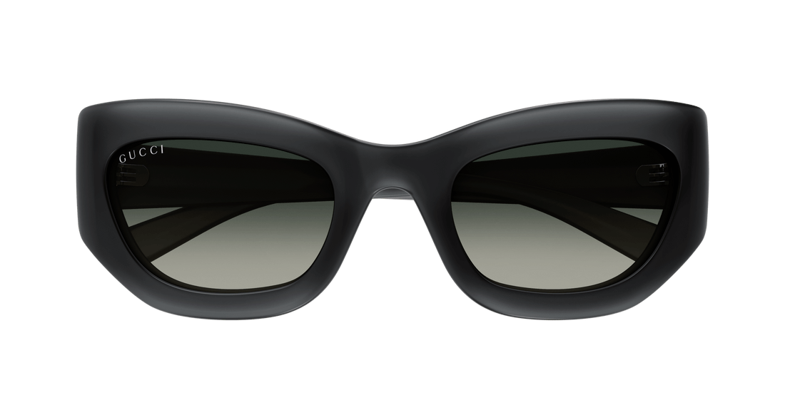 Sunglasses gucci gg1784s 001 gris cat eye femenino size 52mm - Detailed view