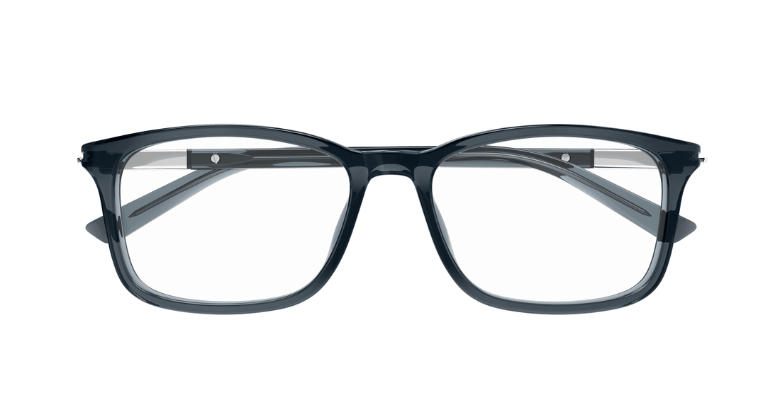 Brillen gucci gg1900oa 002 gris square masculino größe 56mm - Detailansicht