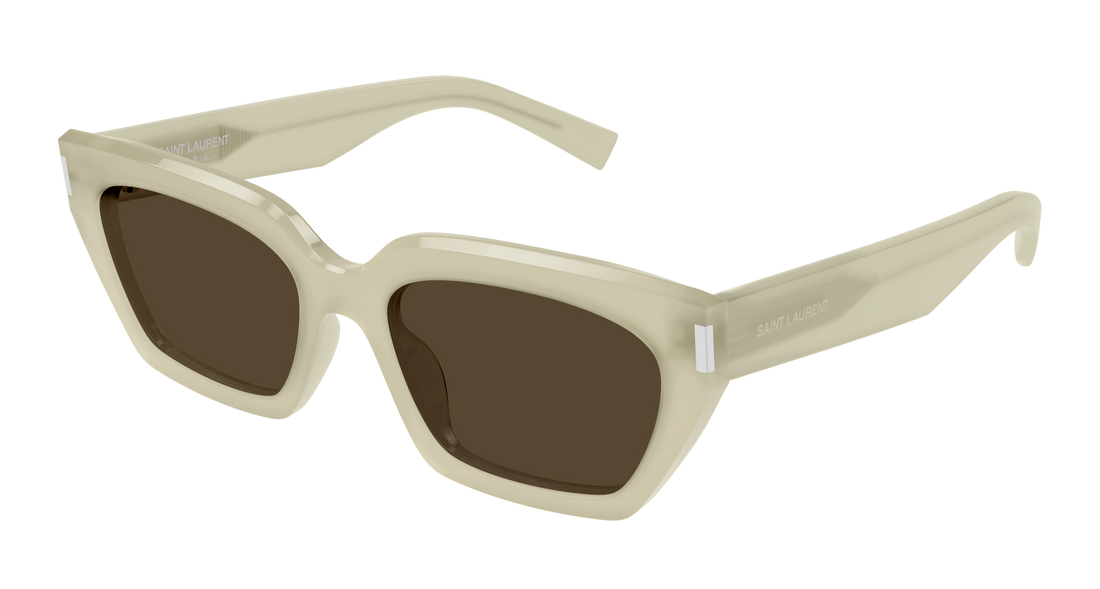 Lunettes de soleil saint laurent sl 826 page 004 beige cat eye femenino taille 55mm - Vue principale