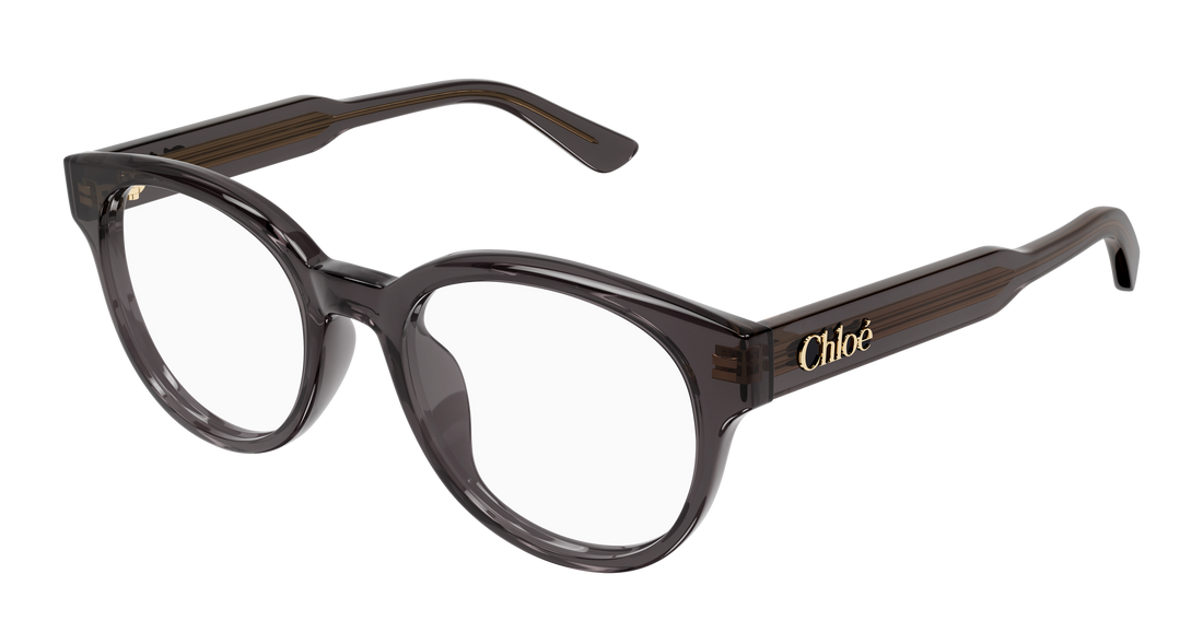 Briller chloé ch0343oa 001 gris round/oval/panthos femenino størrelse 52mm - Hovedvisning