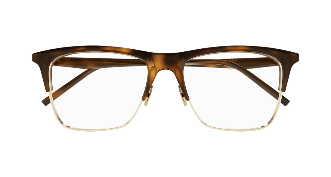 Occhiali da vista saint laurent sl 786 001 havana square femenino taglia 54mm - Vista dettagliata