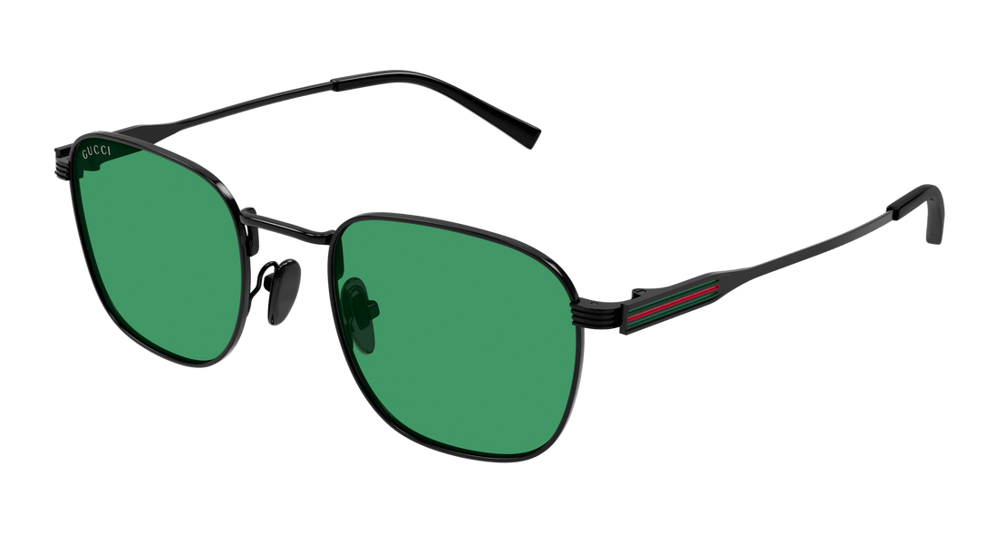 Sunglasses gucci gg1876s 004 negro round masculino size 50mm - Main view