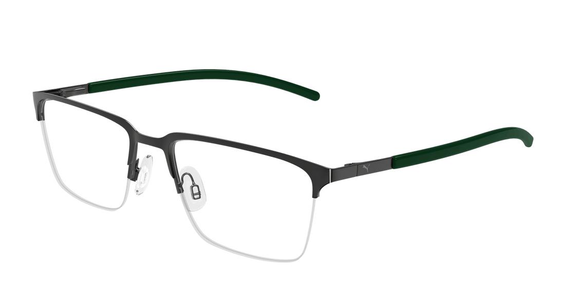 Occhiali da vista puma pu0488o 008 rutenio square masculino taglia 57mm - Vista principale