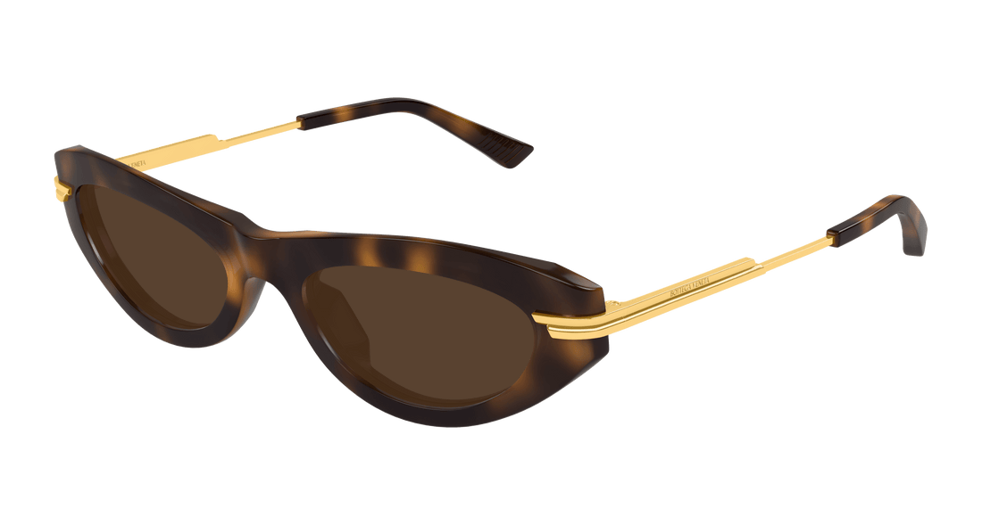 Occhiali da sole bottega veneta bv1368s 002 havana round femenino taglia 53mm - Vista principale