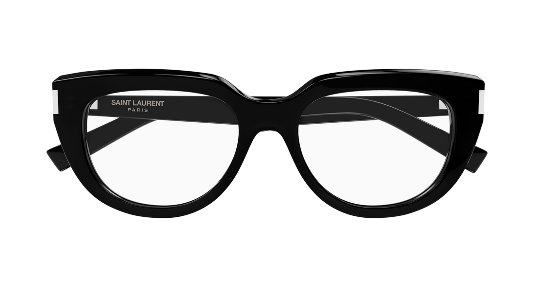Gafas graduadas saint laurent sl 828 001 negro cat eye femenino talla 54mm - Vista de detalle