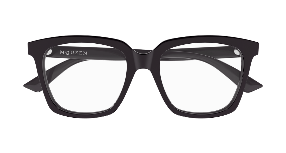 Occhiali da vista alexander mcqueen am0513o 006 violeta cat eye femenino taglia 53mm - Vista dettagliata