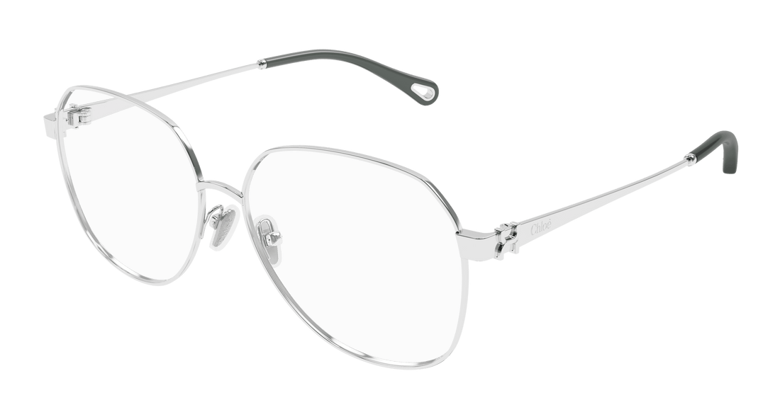 Brillen chloé ch0307o 002 plateado round femenino größe 58mm - Hauptansicht