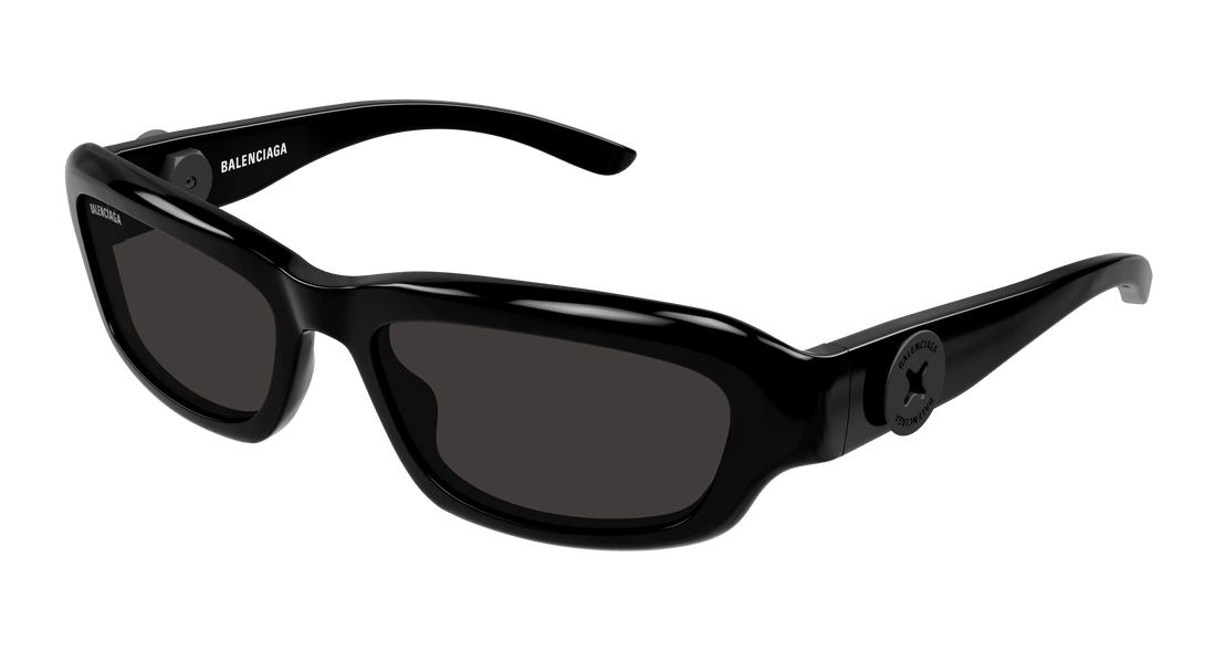 Occhiali da sole balenciaga bb0409s 001 negro square unisex taglia 58mm - Vista principale