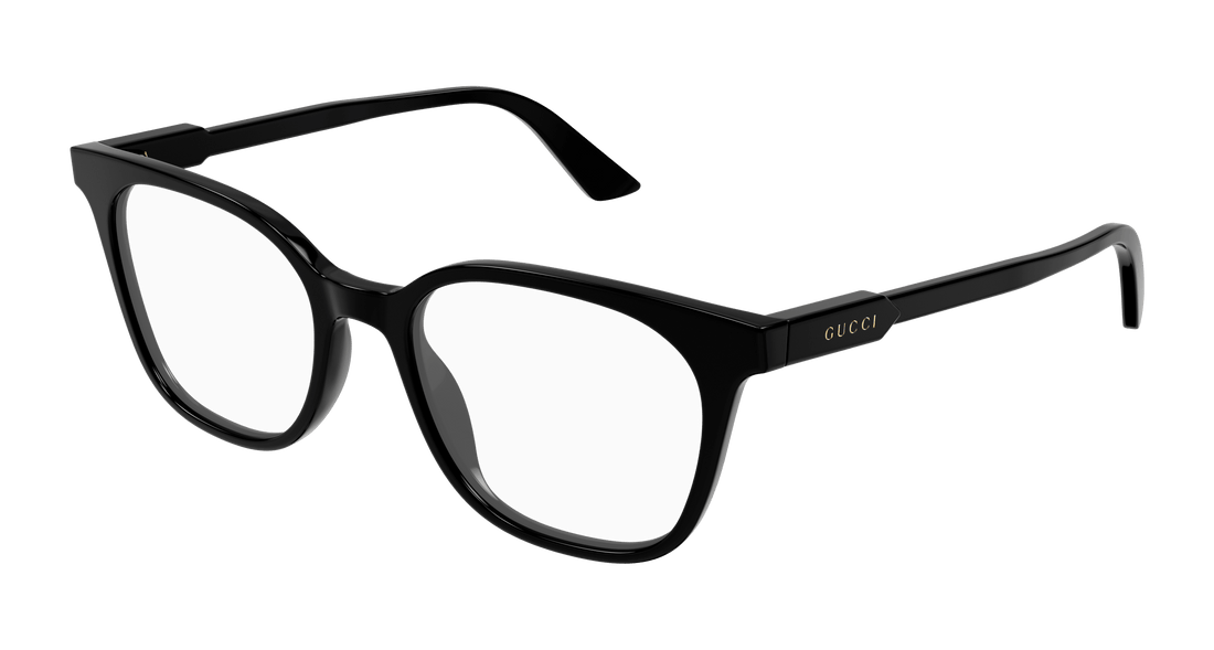 Brillen gucci gg1821o 001 negro round masculino größe 51mm - Hauptansicht