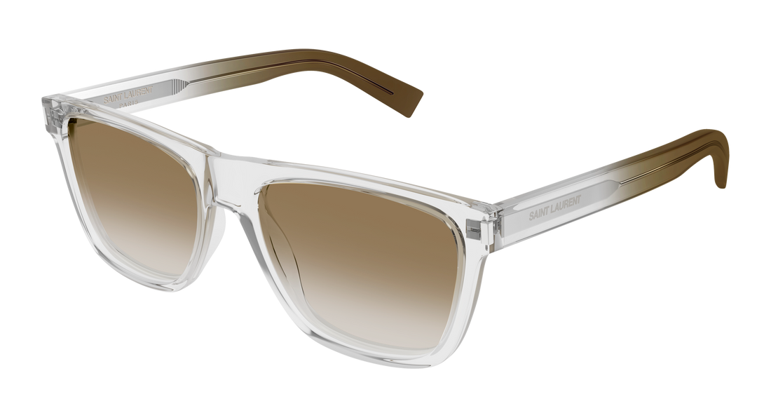 Gafas de sol saint laurent sl 619 007 transparente round masculino talla 56mm - Vista principal
