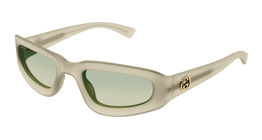 Sunglasses gucci gg1787s 005 amarillo square masculino size 53mm - Main view