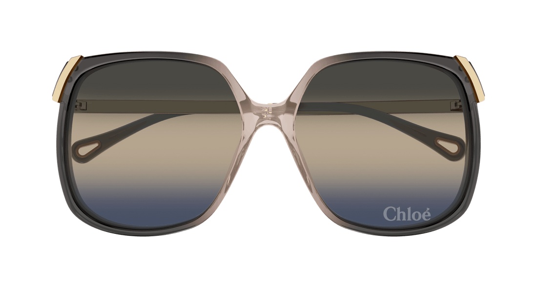 Lunettes de soleil chloé ch0286s 009 gris square femenino taille 60mm - Vue détaillée