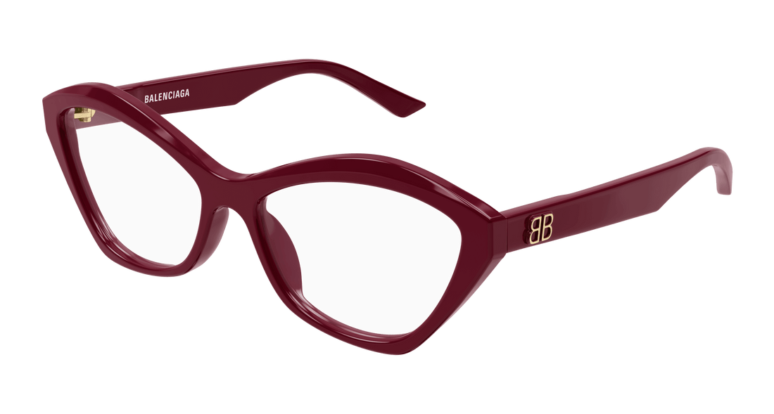 Occhiali da vista balenciaga bb0341o 006 rojo cat eye femenino taglia 58mm - Vista principale