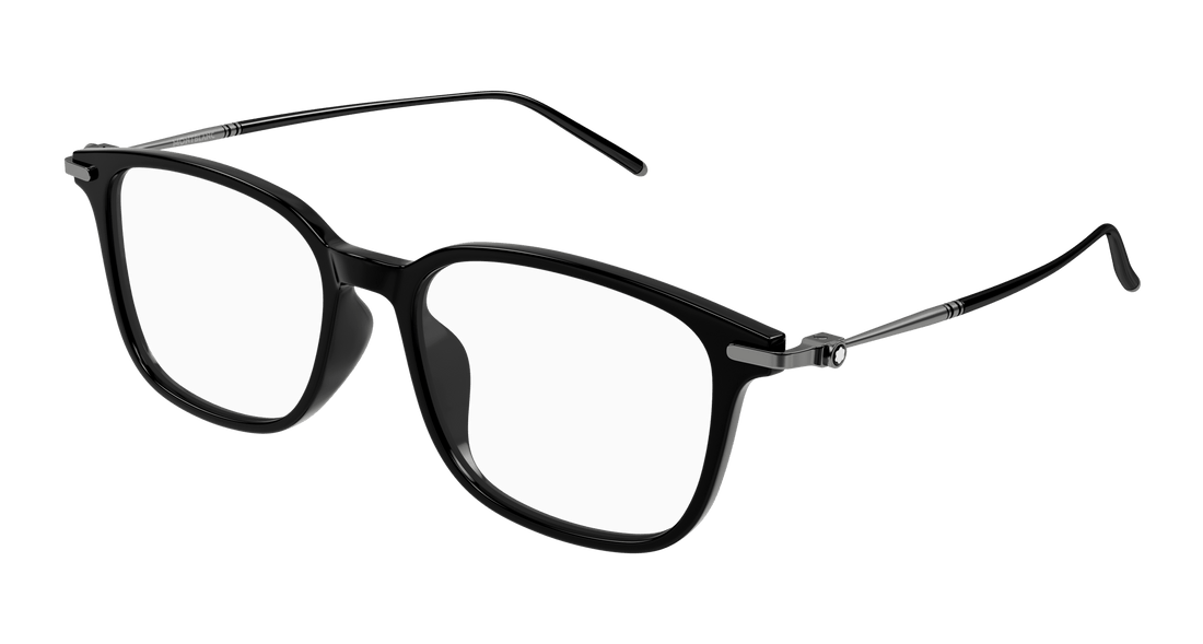 Brillen montblanc mb0413oa 001 negro cat eye masculino größe 54mm - Hauptansicht