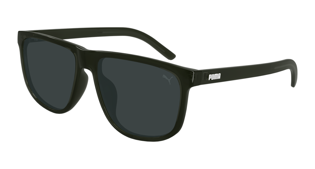 Occhiali da sole puma pu0499sa 005 verde pilot/navigator unisex taglia 58mm - Vista principale