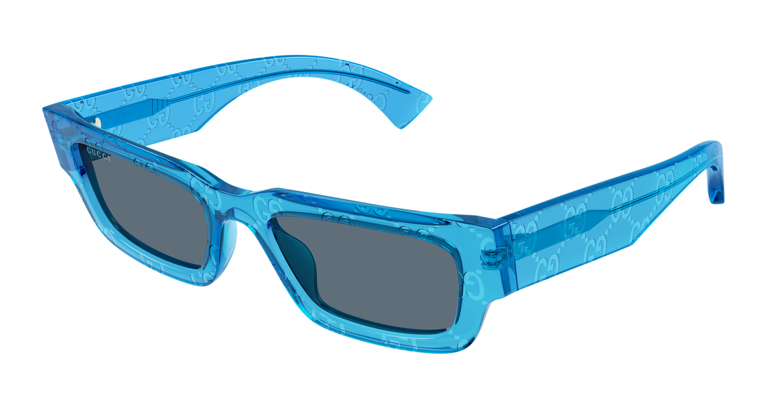 Sonnenbrillen gucci gg1838s 010 azul rectangular / squared masculino größe 52mm - Hauptansicht