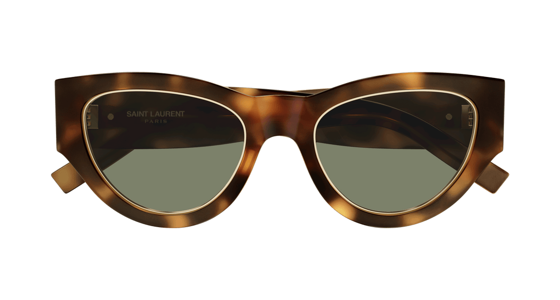 Gafas de sol saint laurent sl m94 rim 001 havana cat eye femenino talla 52mm - Vista de detalle