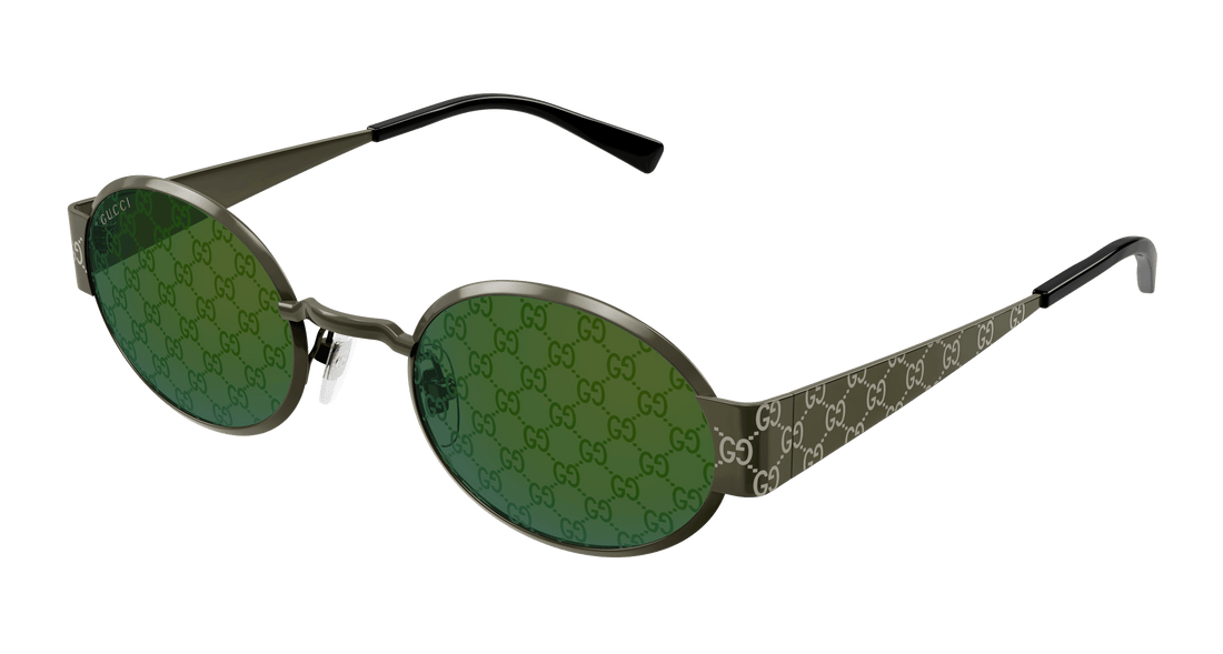 Sunglasses gucci gg1854s 003 verde round masculino size 51mm - Main view