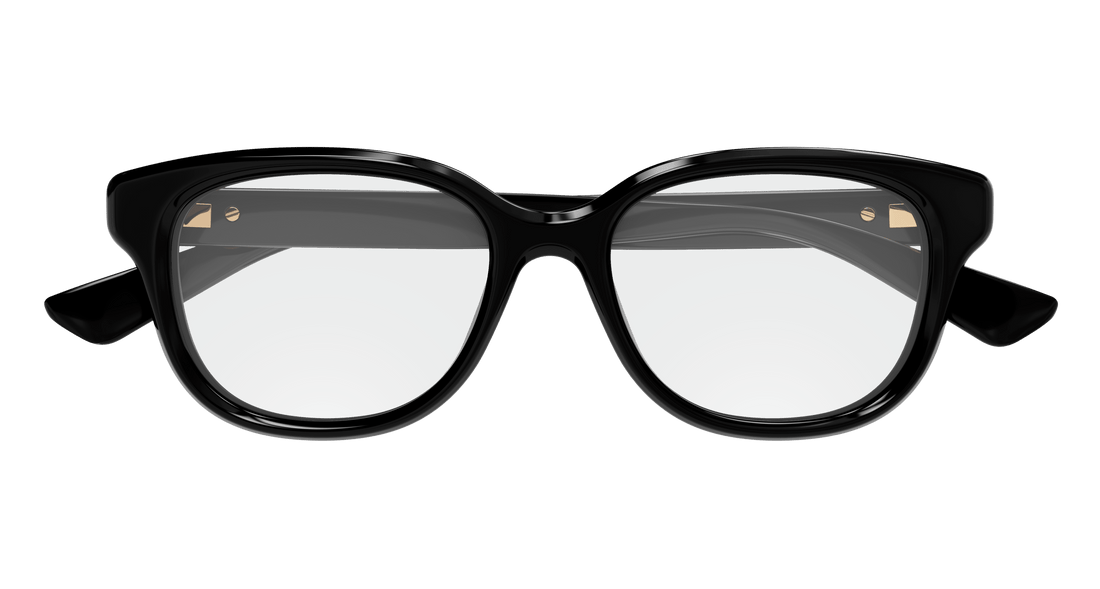 Brillen gucci gg1833ok 001 negro square femenino größe 52mm - Detailansicht