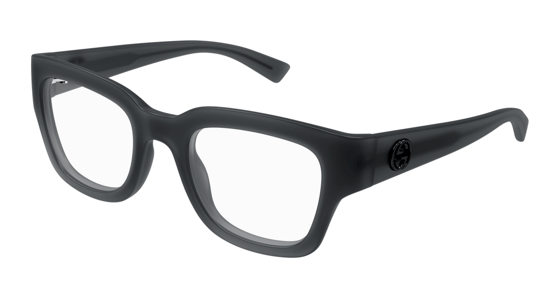 Brillen gucci gg1788o 001 gris square masculino maat 50mm - Hoofdaanzicht