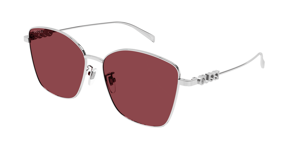 Sonnenbrillen gucci gg1805sa 004 plateado butterfly femenino größe 60mm - Hauptansicht