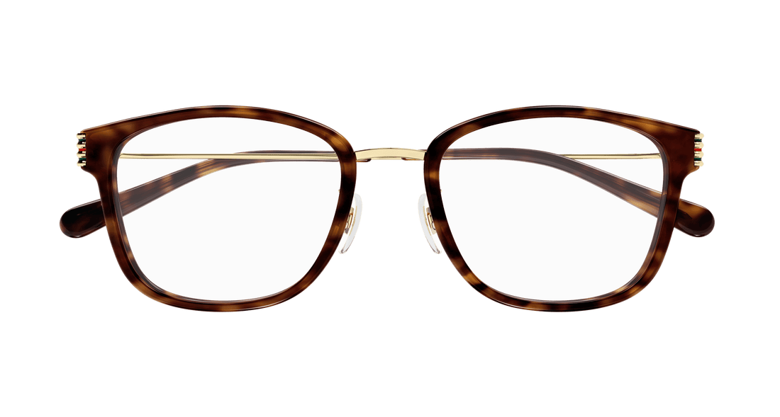 Brillen gucci gg1886oa 002 havana round femenino größe 53mm - Detailansicht