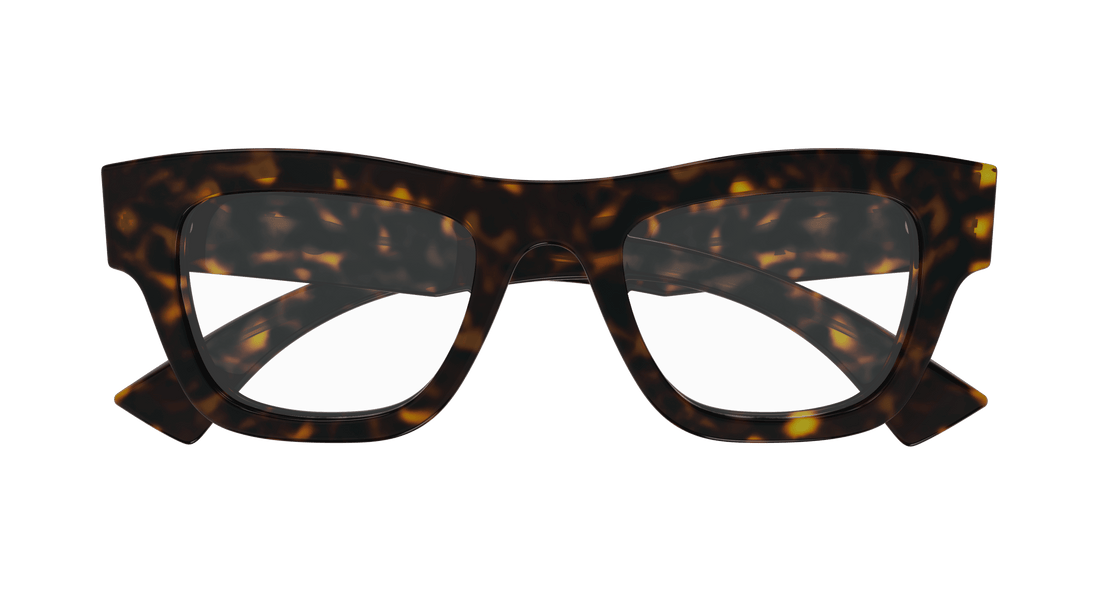 Brillen gucci gg1840o 006 havana square masculino maat 51mm - Detailaanzicht