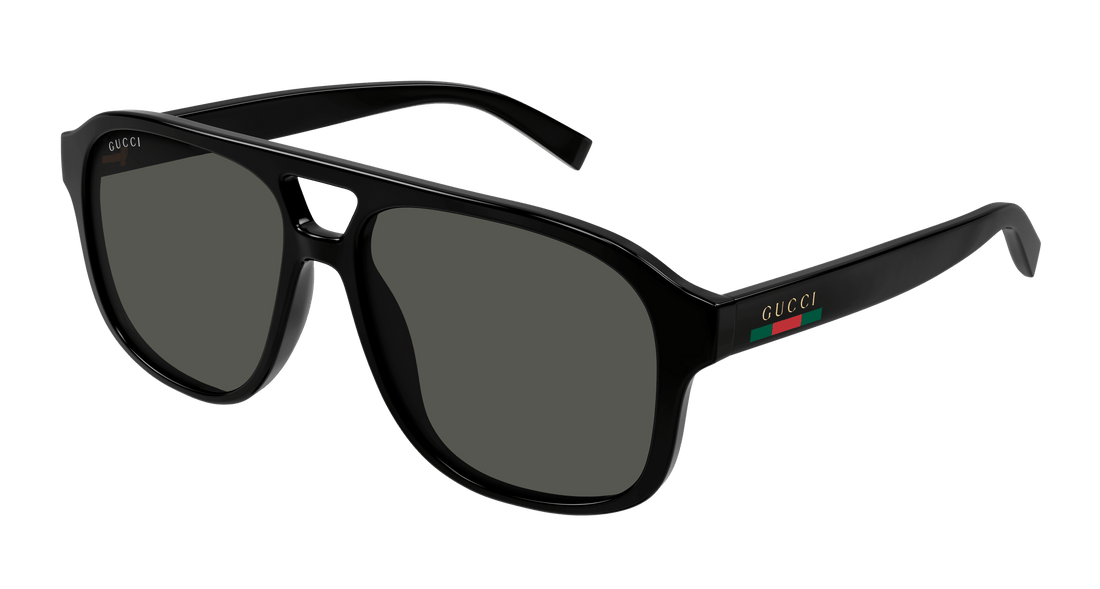 Occhiali da sole gucci gg1856s 001 negro pilot masculino taglia 57mm - Vista principale