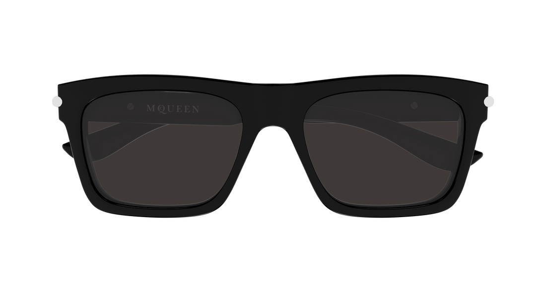 Sunglasses alexander mcqueen am0495s 001 negro square masculino size 55mm - Detailed view
